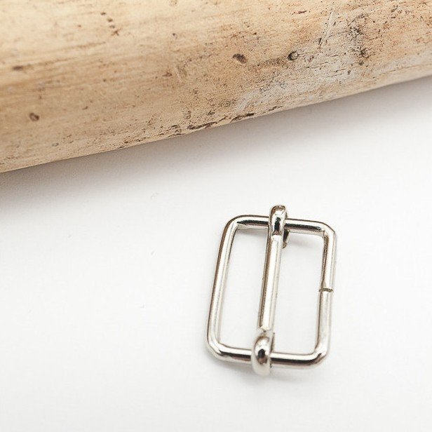 30mm Nickel Adjustable Buckle - Maison Klem